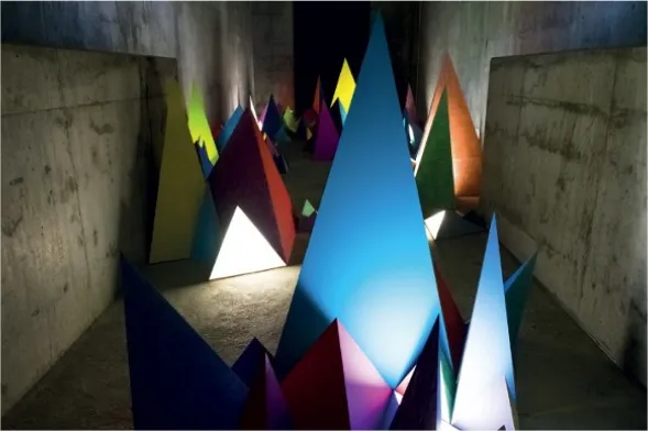 COSMICISME, 2017, Archipel art contemporain, Pile Pont Expo à Saint-Gervais-les-Bains